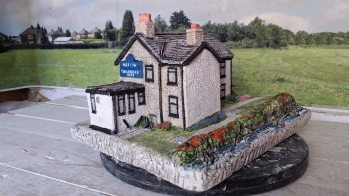 The Mill Inn Wrexham, miniature available to purchase The Mill Inn Wrexham, miniature available to purchase