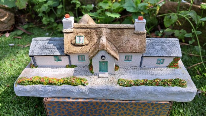 Unique bespoke hand sculpted miniature replica homes and houses
