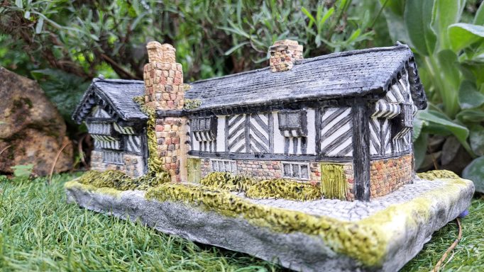 Bishops House Sheffield Wedding Venue miniature replica