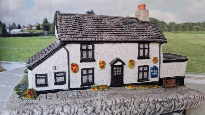 The Mill Inn Wrexham, miniature available to purchase The Mill Inn Wrexham, miniature available to purchase