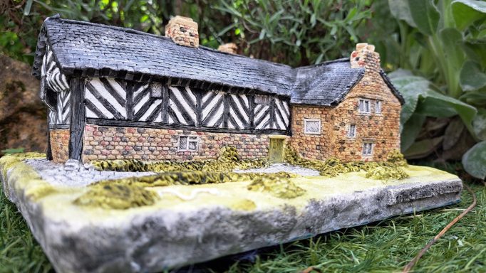 Bishops House Sheffield Wedding Venue miniature replica